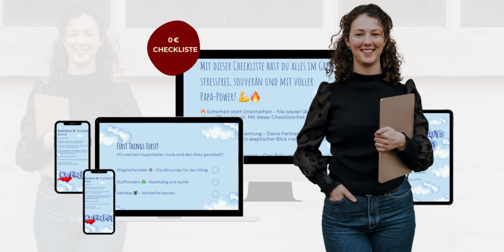 Veronika Hilger Vroni Hilger BE GOOD TOGETHER Wickeln, Baby Windelwechsel Windeln Baby-Wickel-Checkliste für den Mann: – praktisch, ehrlich & stressfrei. Für Papas, die’s von Anfang an richtig machen wollen.