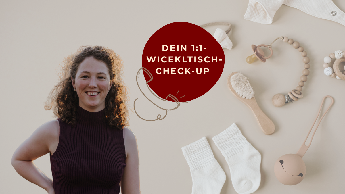 Veronika Hilger im 1:1 Gespräch – individuelle Tipps zur optimalen Gestaltung deines Wickelplatzes in nur 15 Minuten - WICKELPLATZ CHECK-UP